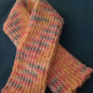 Hand Made Multi-Color Heavy Toddler Warm Scarf